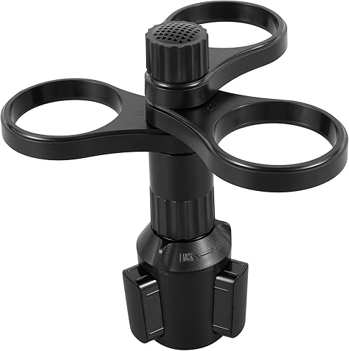 Adaptador expansor de triple portavasos para automóvil, 3 en 1, multifuncional, soporte para tazas de automóvil, soporte ajustable para tazas