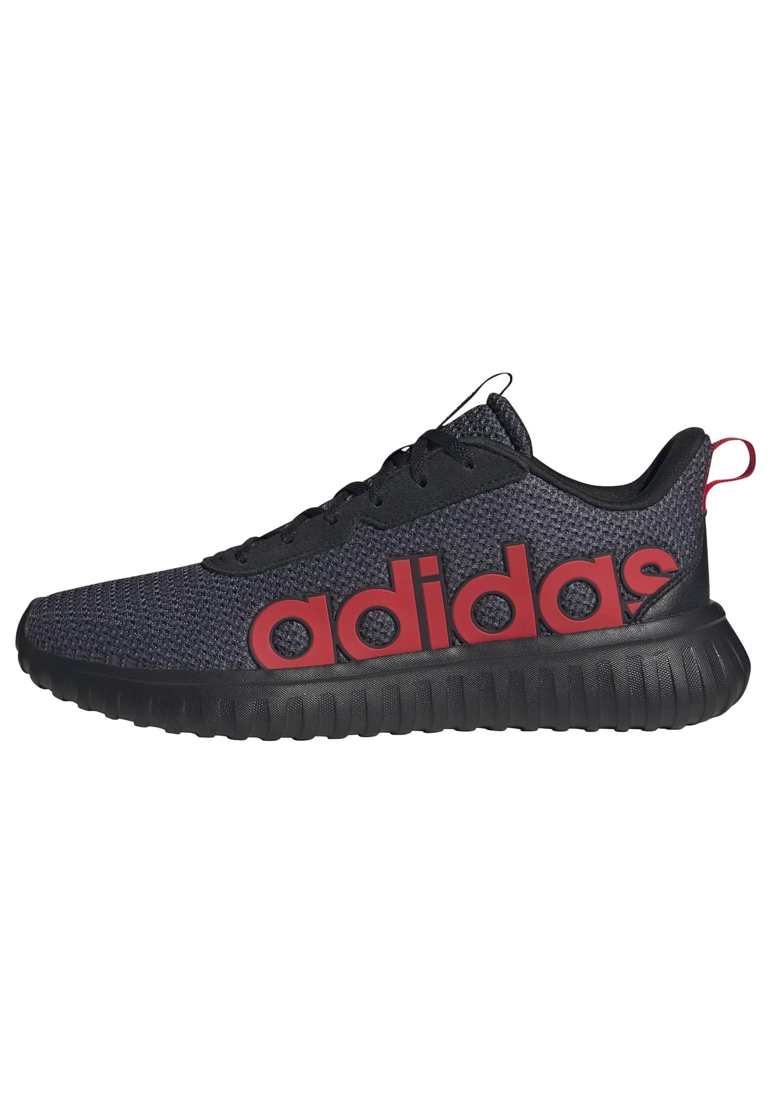 adidas Men's KAPTIR Base Shoes, core Black/Pure Ruby/Carbon, 8.5 UK