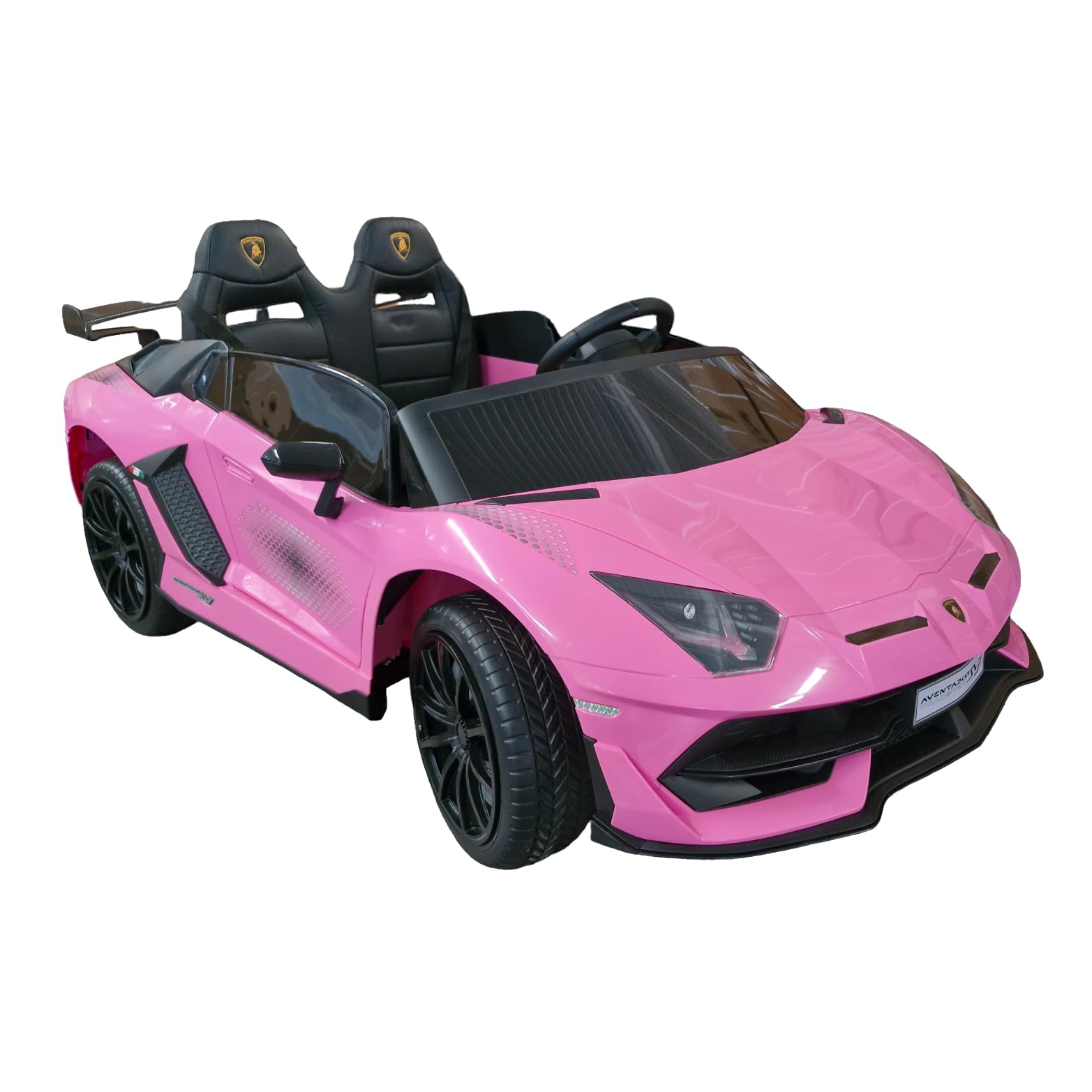 Lovely Baby Battery-Powered Car for Kids LB 1990EL, Electric Vehicle, Toddler Sit and Drive, Dual Seater Realistic Ride on Car with Music & Lights, Best Gift Car Boys Girls Age 1-6 Yrs (Pink)