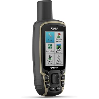 Garmin GPSMAP 65 Handheld GPS | Multi-GNSS support, pre-installed TopoActive maps, 2.6 inch colour display, 3-axis compass, g