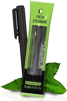 Cigtrus Tobacco-Free, Nicotine-Free Smokeless Air Inhaler - Non-Electric | Oral Fixation Relief Aid | Habit Replacing Breathing Stick Green