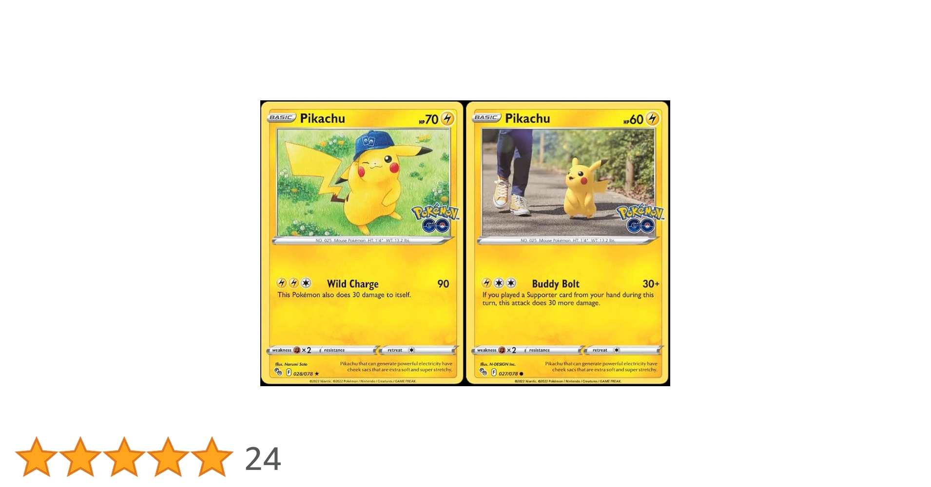 PSA10POKEMON GO ピカチュウ028 7288 店頭同時出品中】ピカチュウ[P]《PSA10》(288/SM-P) | ポケモン