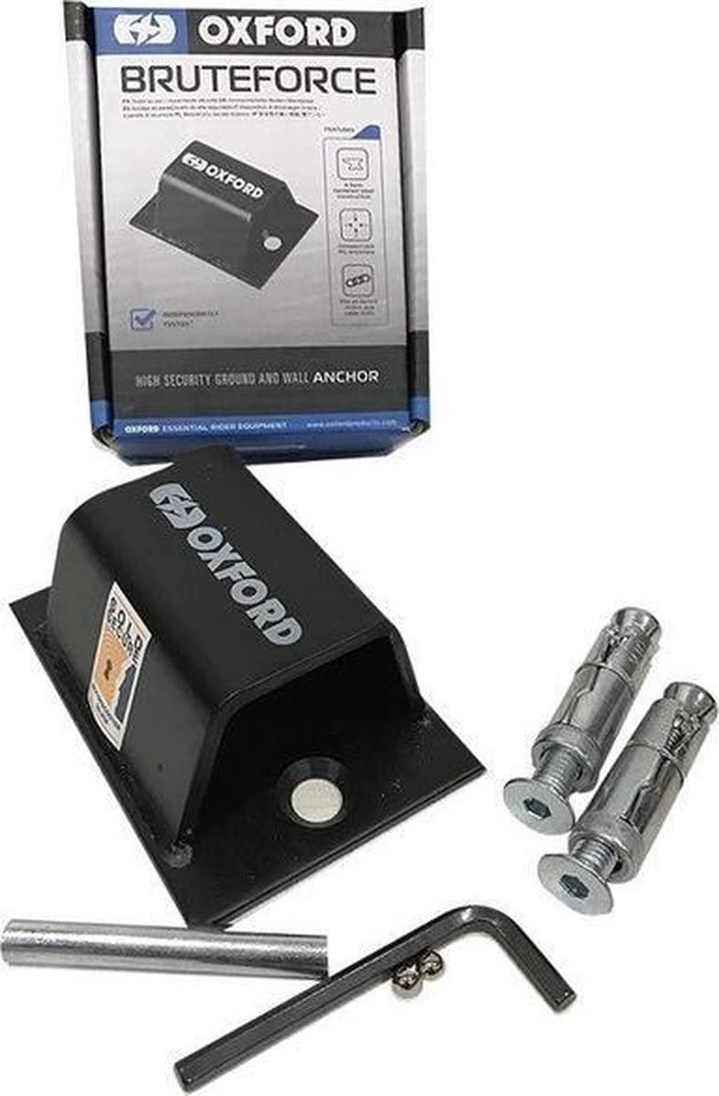 Oxford Unisex's Brute Force Ground Anchor (LK397), Black, One Size