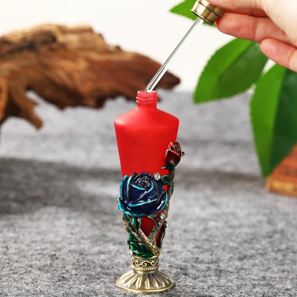 Bottiglia di profumo vintage, bottiglia vuota, decorativa, 30 ml