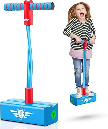 CUUGO LET'S GO! CG Foam Pogo Jumper para niños - Regalos divertidos