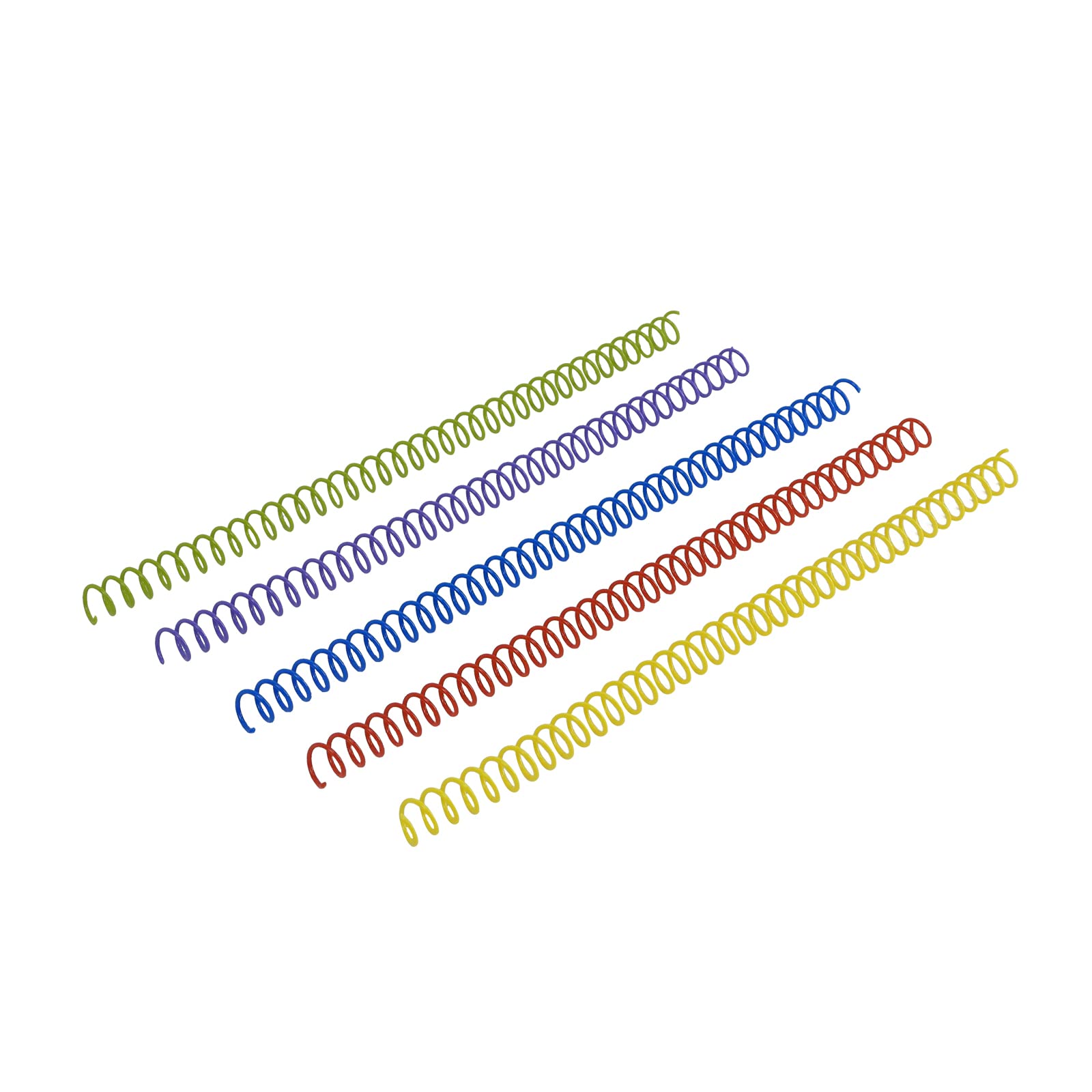 Spirales Métalliques Pour Reliure - Lot De 100, Pas 5:1, 14 Mm, Couleur Blanc - 6
