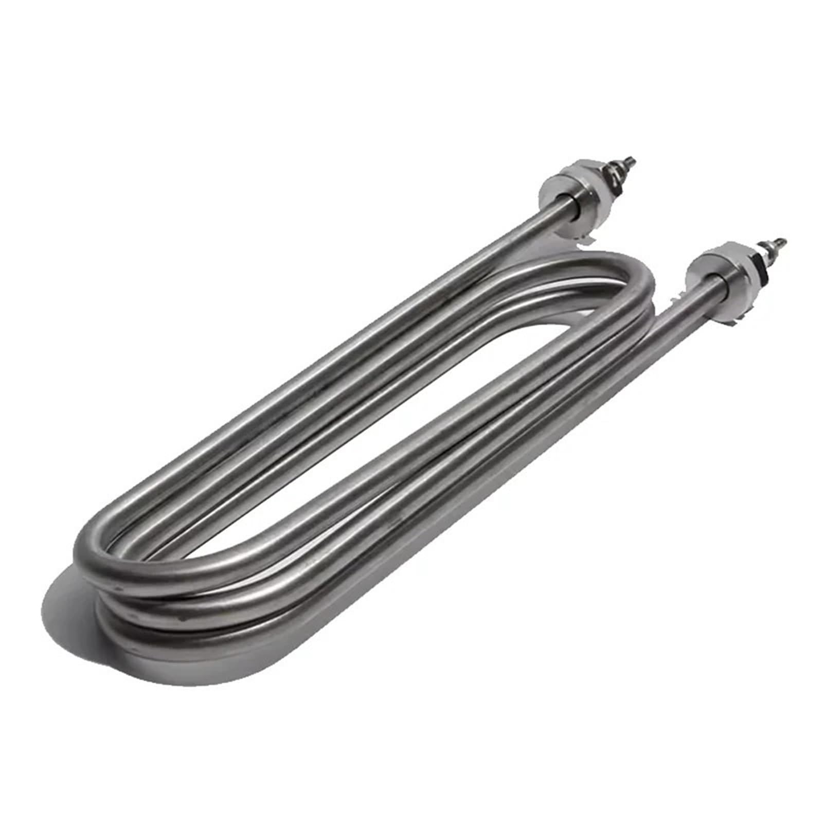 230 V 1800 W U-förmiges Wasserheizelement M14-Gewindebogen-Rohrheizkörper 304 Edelstahl 240 mm Länge 1 Stück
