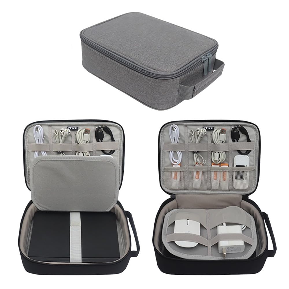 Voikoli Tablet Sleeve Case Protective Bag Portable Carring Pouch Compatible with GPD Pocket 3 (Grey)