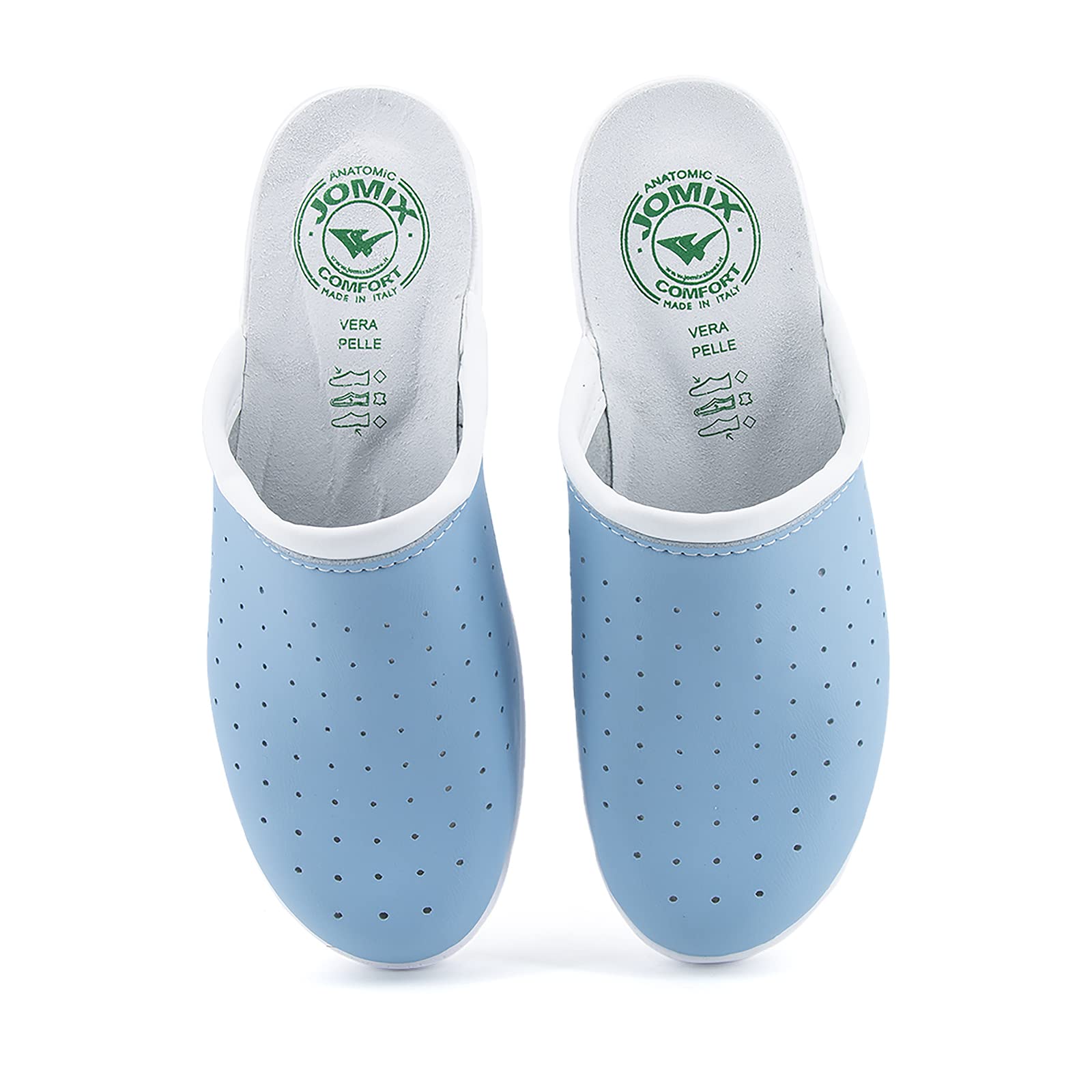 JOMIX Zapatillas Sanitarias de Estar por Casa para Mujer Anatómicas Cómodos Ligero Respirable