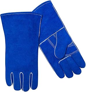 Steiner Economy Welding Gloves, Blue, Lg Part Number Sti-02509