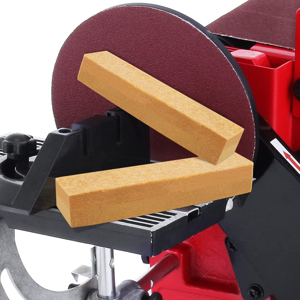 Papel de Lija Cleaning Block Borrador Limpiador - Prolonga La Vida útil de La Cinta de Lija - Bloque Para Bandas de Lija y Discos Abrasivos (20 × 4 × 4 cm)
