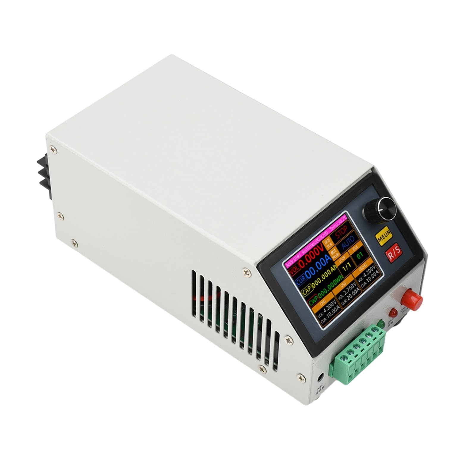 Comprobador de capacidad batería 12 V CC for carga y descarga. electrónico. Interruptor encendido. cargador. BT1CHN-96V-150W Alta precisión