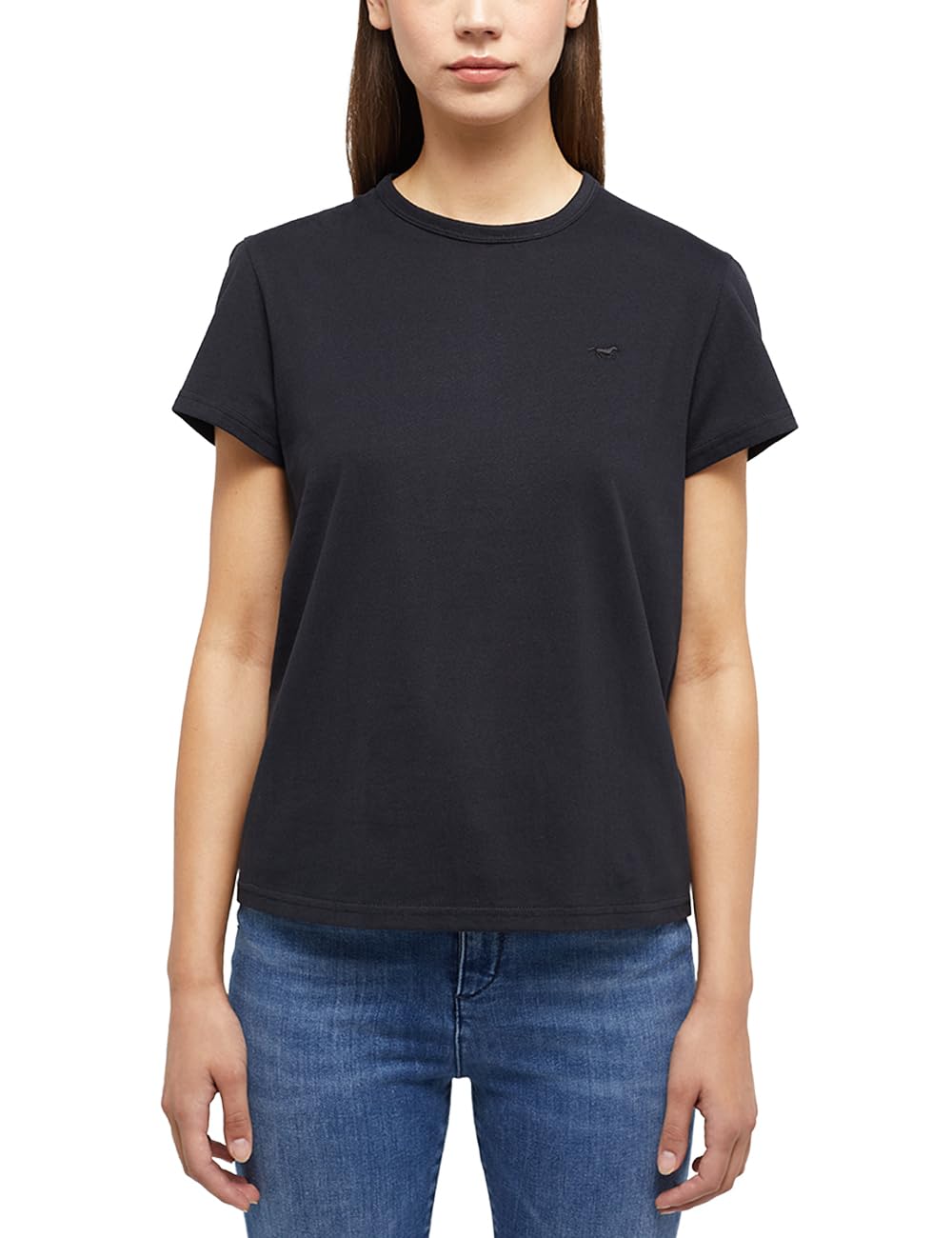MUSTANG Women's Style Ada T-Shirt, Black 4142, S