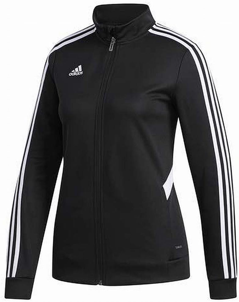 adidas Women's Alphaskin Tiro Training Jacket Small Black/White