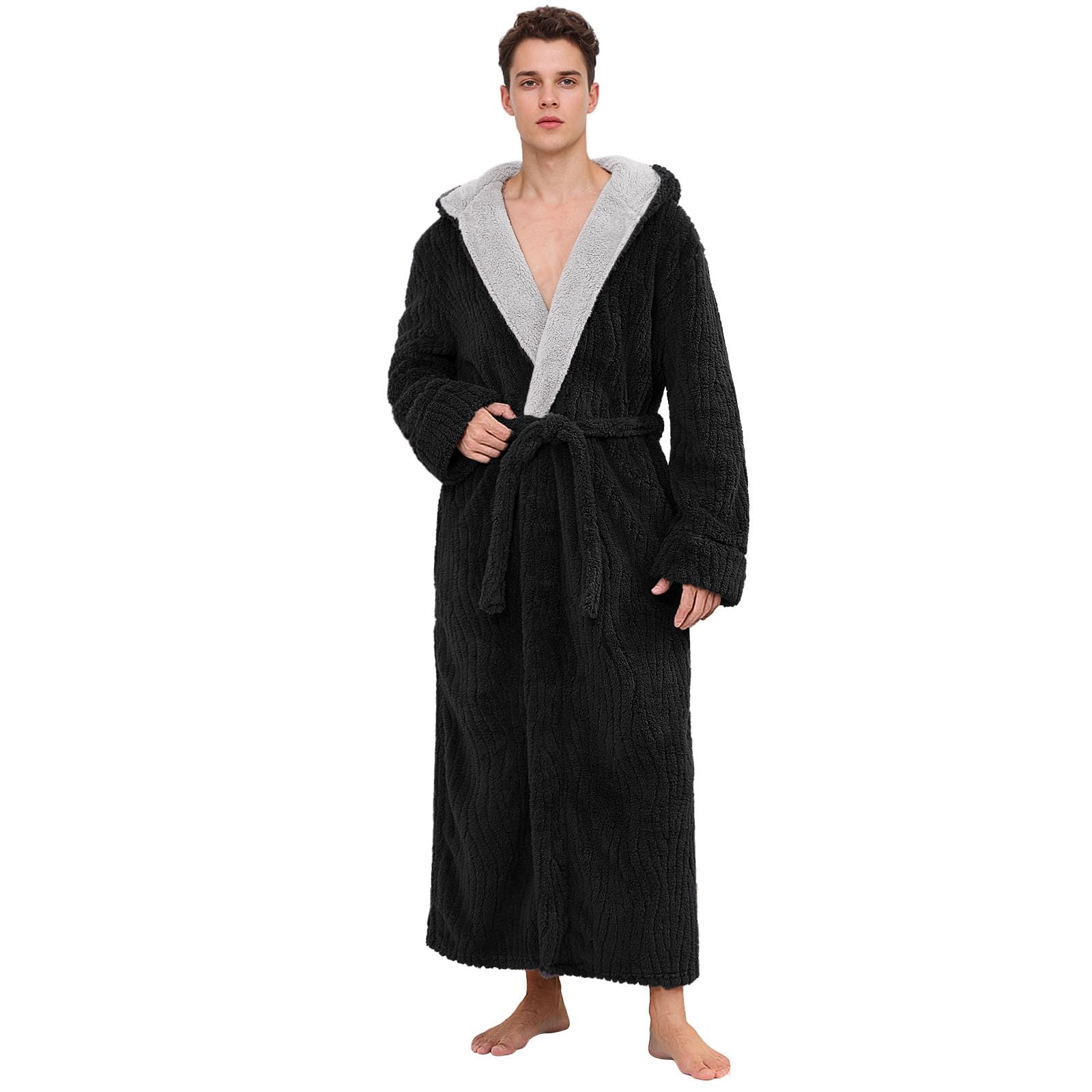 square neck floral corset lace up midi dress 2t Tall Mens Checked Hooded Dressing Gown (charcoal) | Tall Mens Clothing