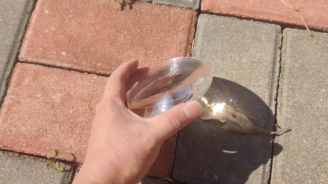 Fresnel Lens, 200mm Diameter Focal Length 100mm Acrylic Lens - View #12