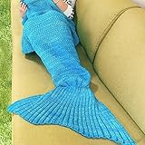 Holidayli Mermaid Tail Blanket for Adults Super Soft Sleeping Bags 71