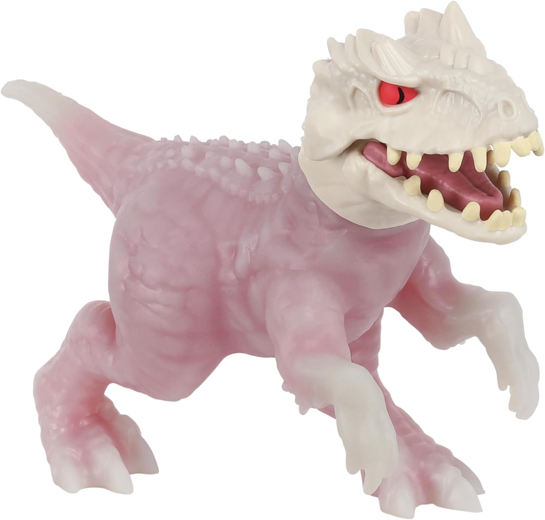 Heroes of Goo Jit Zu Jurassic World Hero Pack, Indominus Rex, More Than 4" Long - Stretchy, Squishy Dinosaur Figure with Chomp Attack Action and Unique Goo Filling