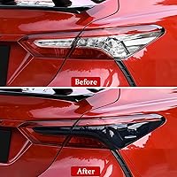 Vista 2 de Cubierta para luz trasera 4 piezas para Camry 2024 2023 2022 2021 2020 2019 2018, protector de bisel para marco de luz trasera, accesorios