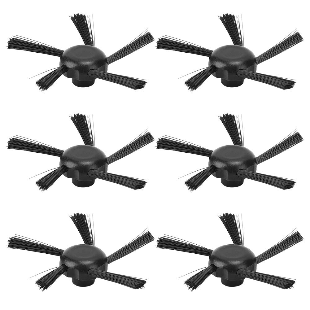 TOPINCN 6pcs Side Brush Replacement Fit for Neato Botvac D Series D7 D5 D3 D80 Sweeping Machine Sweeper Machine Robot Vacuum Cleaner Accessories