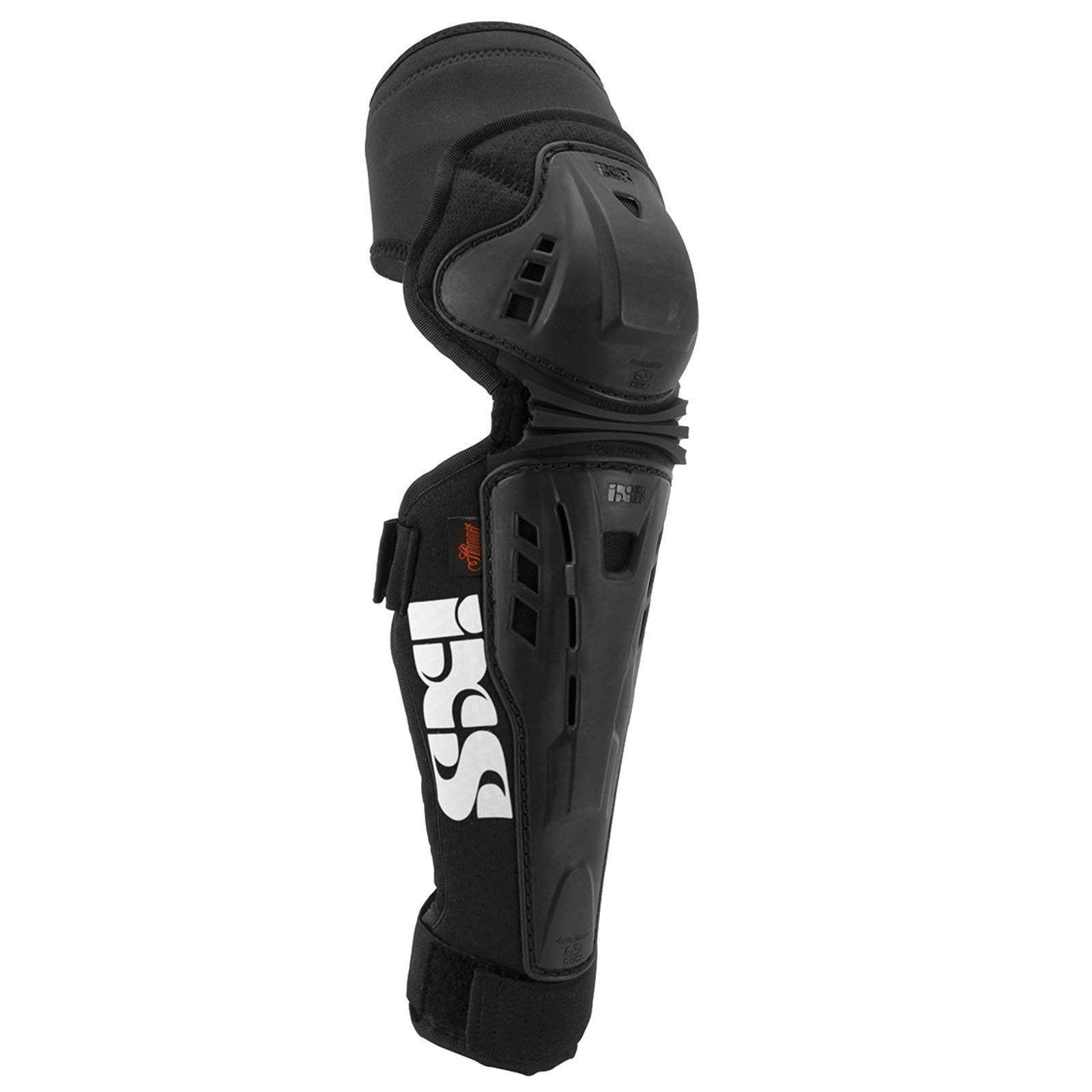 Assault-Series Knee Pads Black. Sizes XS-Large