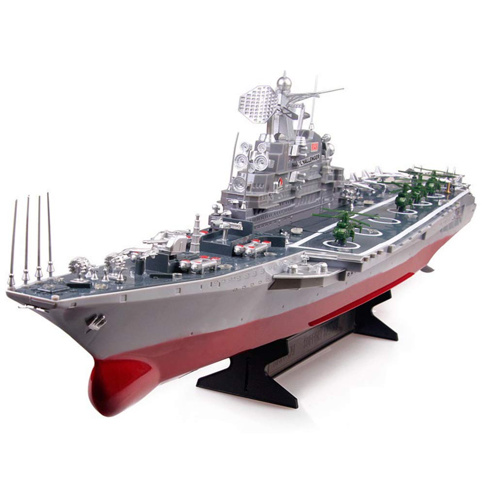 Buy RC Aircraft Carrier Challenger Remote Control Warship Battle Ship Navy Battleship RC Marine