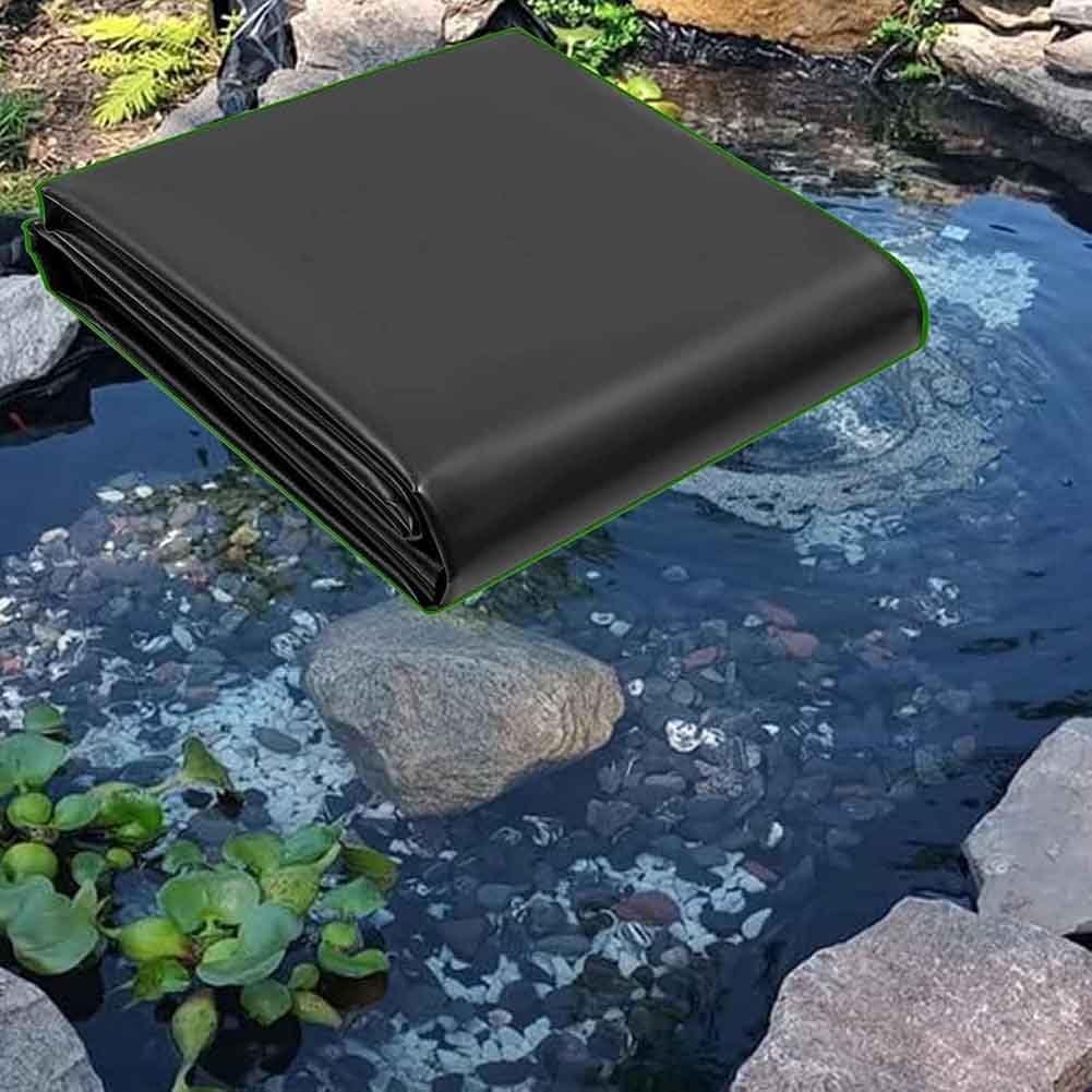 Bâche pour étang en caoutchouc pour bassin à poissons extérieurs et cascades
