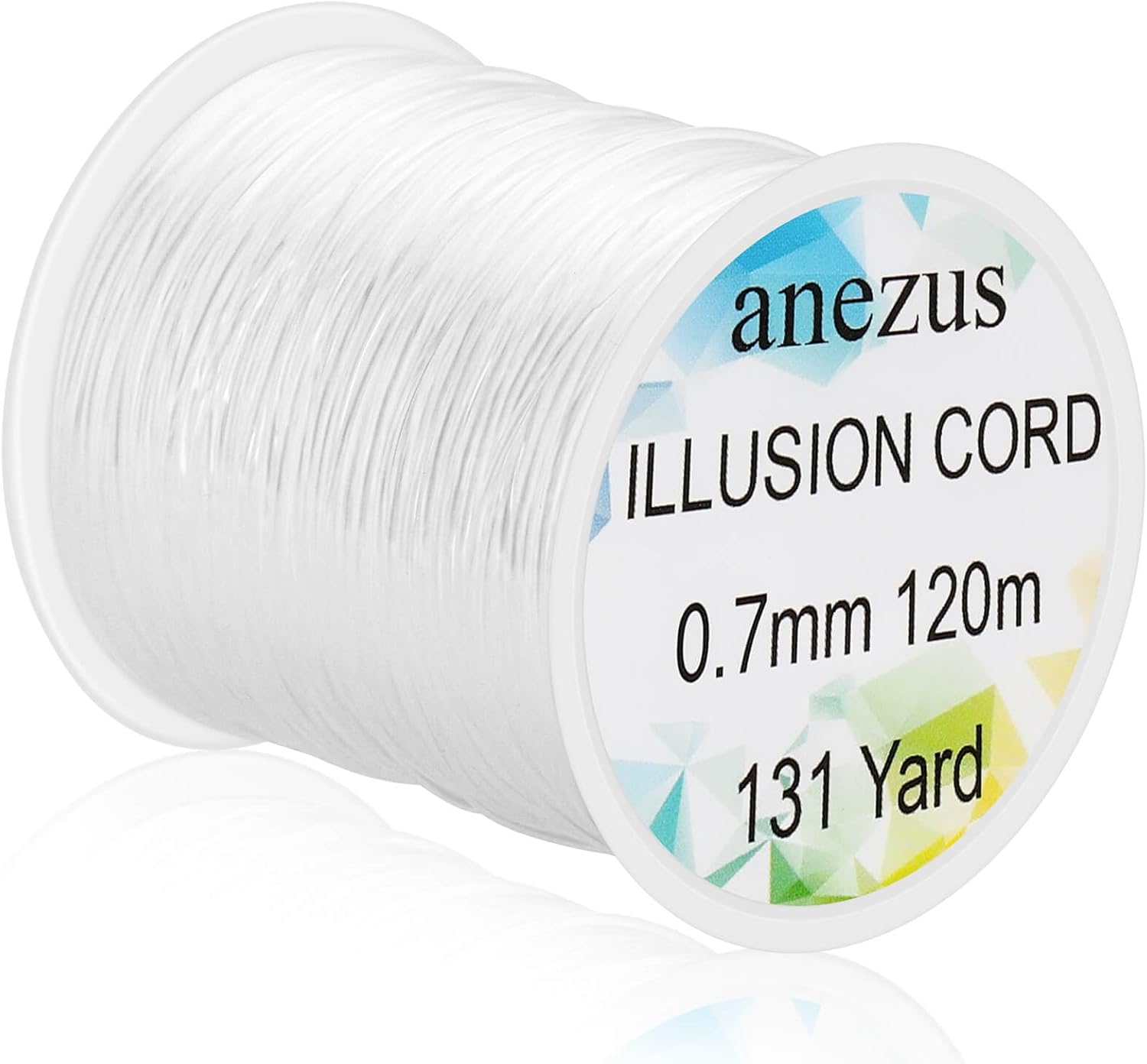 Anezus Fishing Wire for Hanging, Clear Fishing Line Invisible String Strong Monofilament Line for Hanging Decorations and Crafts - Amazon product rated Grade A