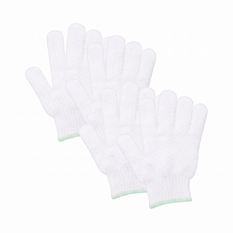 EcoTools Luvas Esfoliantes para Banho e Chuveiro com Óleo de Abacate, 2 unidades