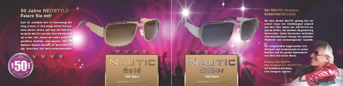 NEOSTYLE Occhiali NAUTIC (argento) - originale