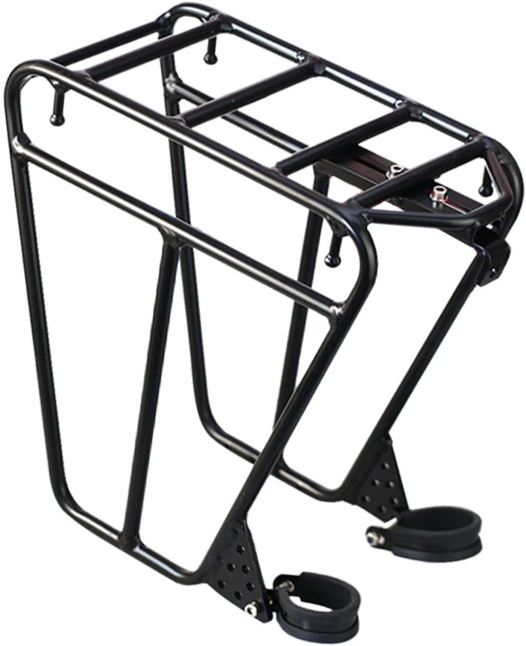 kowaku Bike Front Rack Carrier Cargo Pannier Adults Carrying Metal Bag Luggage Shelf Bicycle Front Fork Rack for Bicycle Shopping