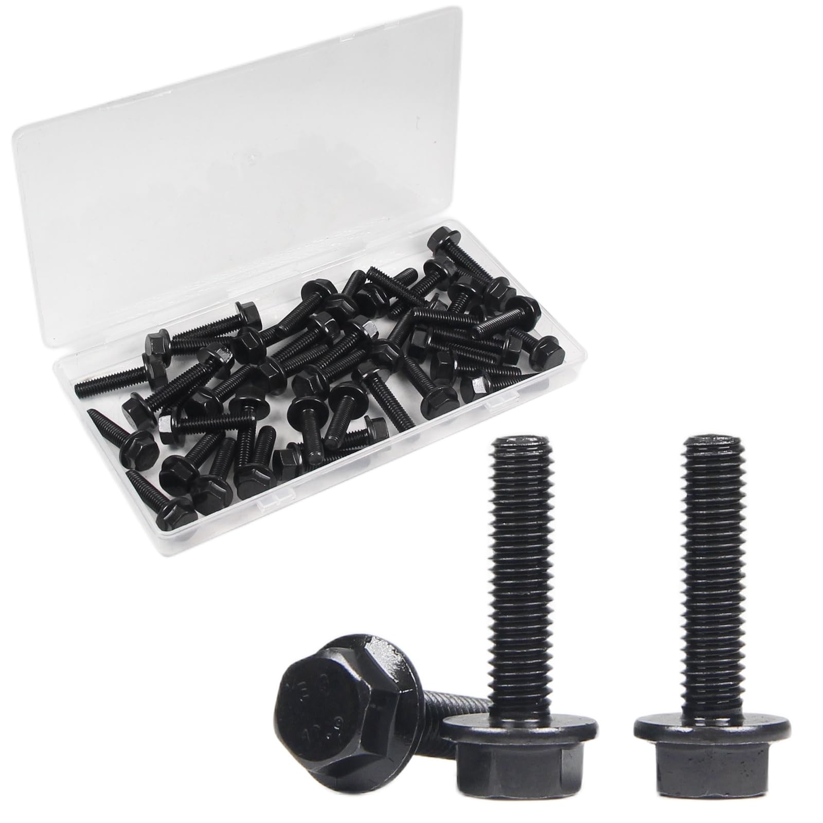 M6 Flange Bolts - Durable Hex Head Fasteners -13 M6 Flange Bolts - Durable Hex Head Fasteners -13