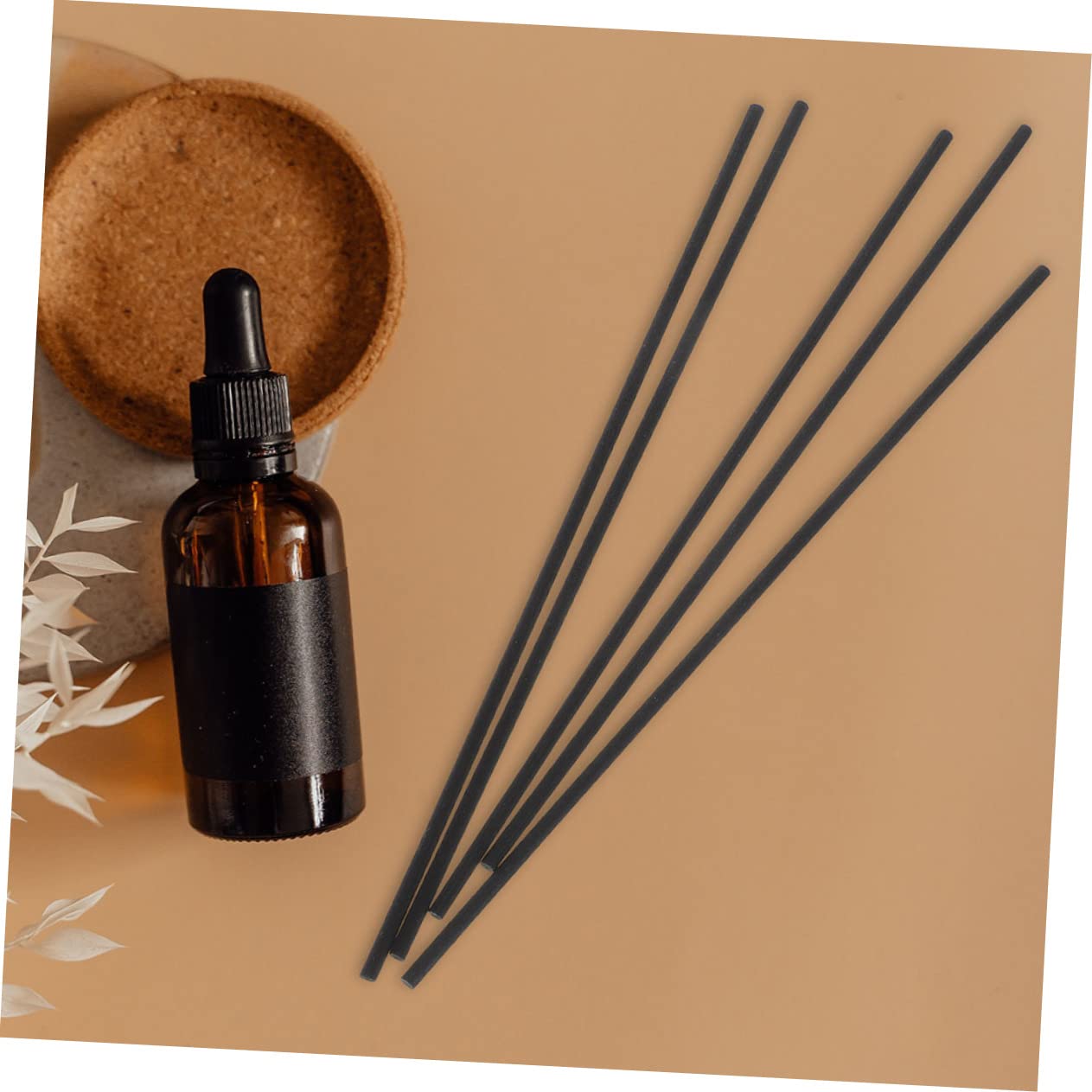 DECHOUS Aromatherapy Volatile Sticks Pack of 60 Diffuser Rods for Aroma Bottle Aroma Sticks Fiber Wick Enhance Your Mood