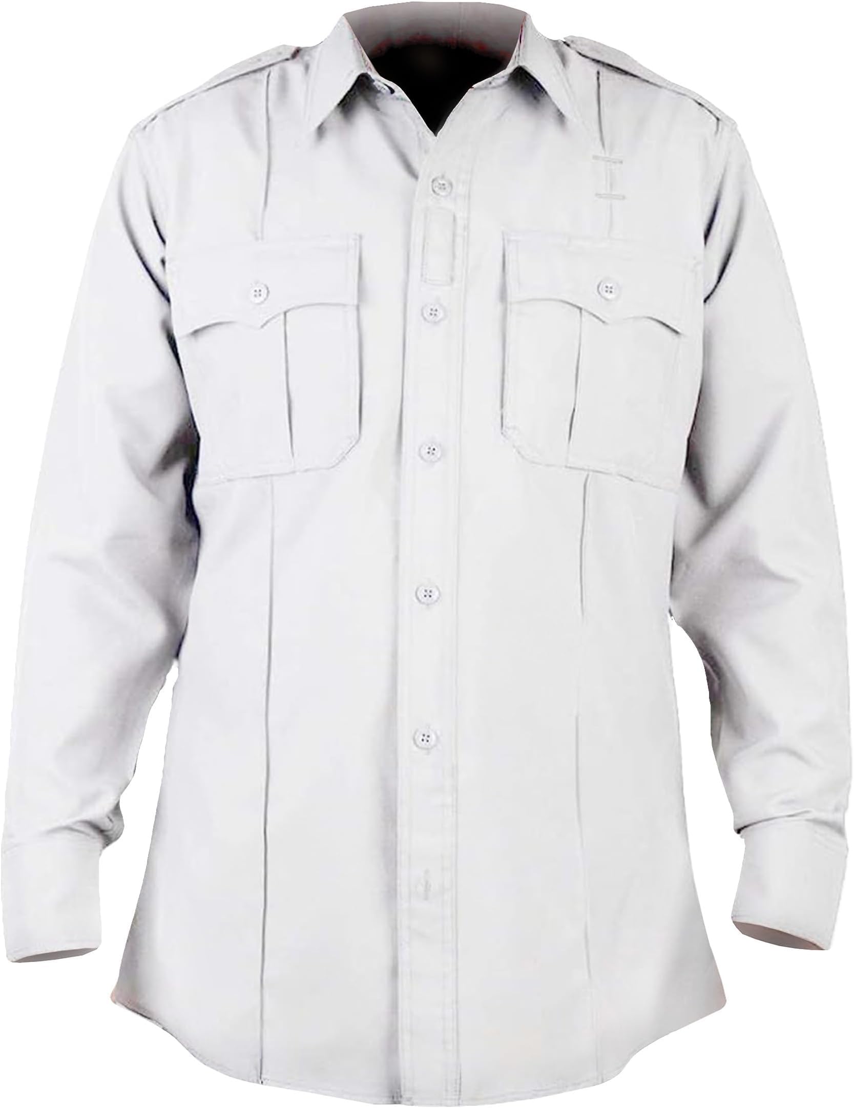 100% Polyester Long Sleeve Zippered Uniform Shirt