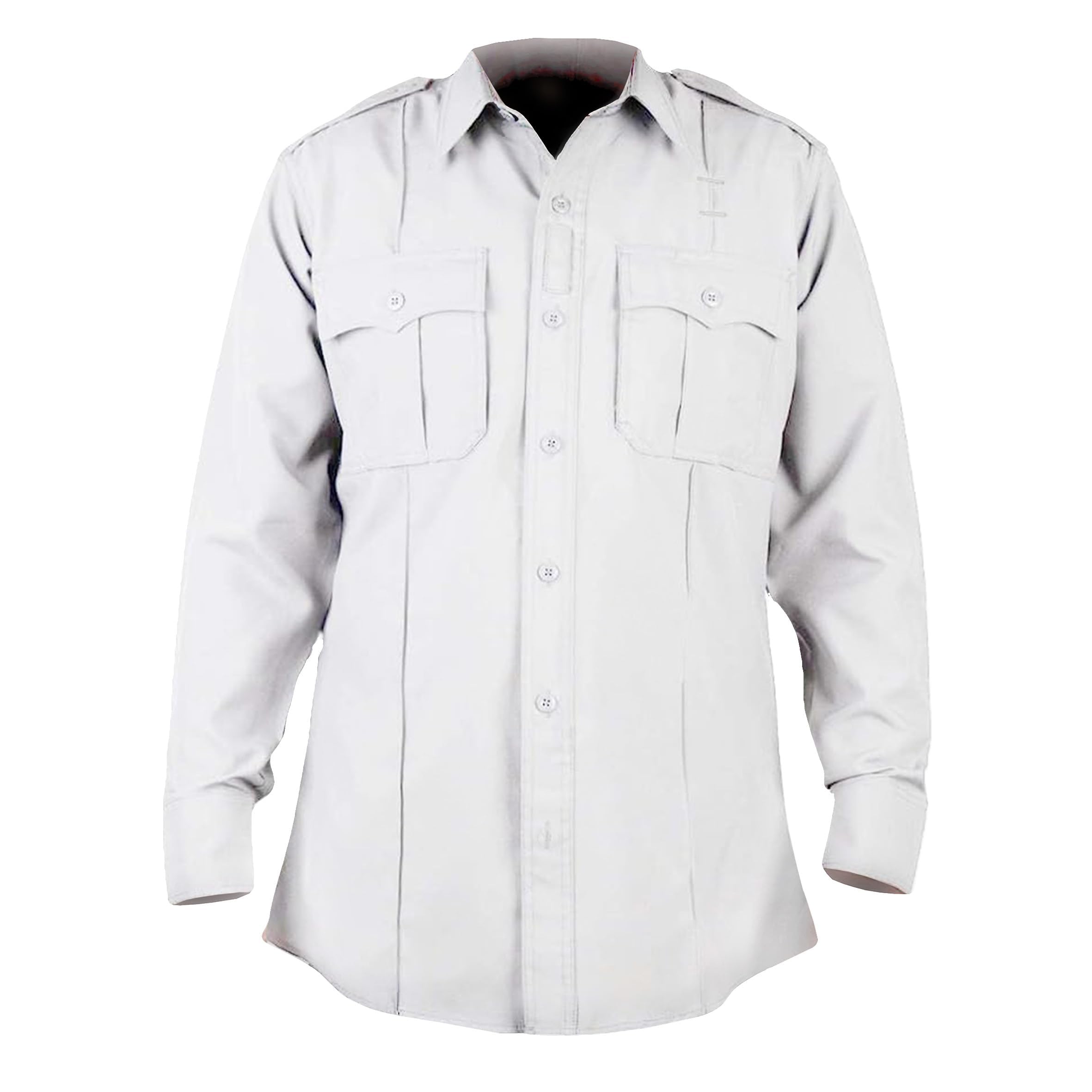 First Class 100% Polyester Long Sleeve Zippered Uniform Shirt