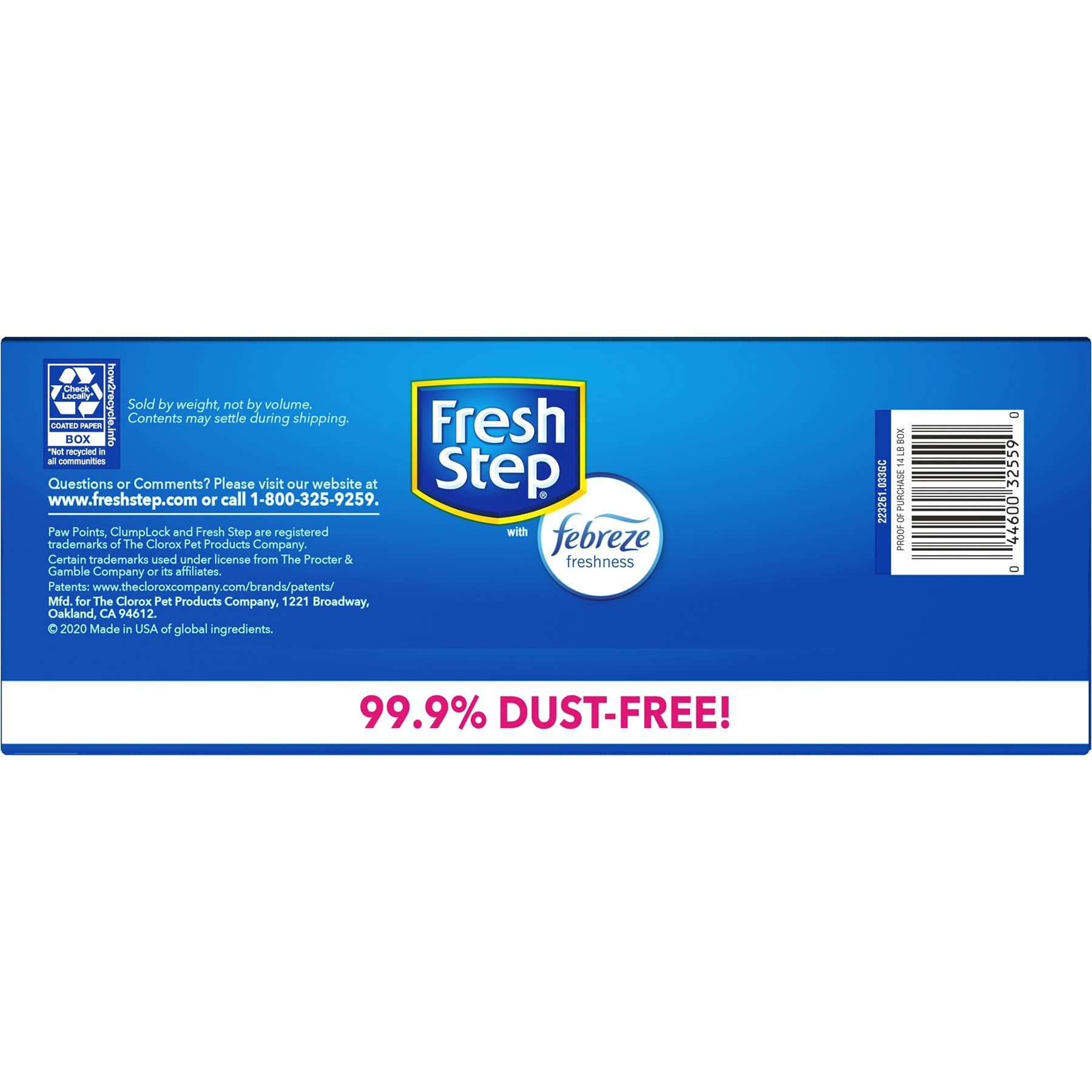 Arena para gatos Fresh Step,...B08CPQVT5N