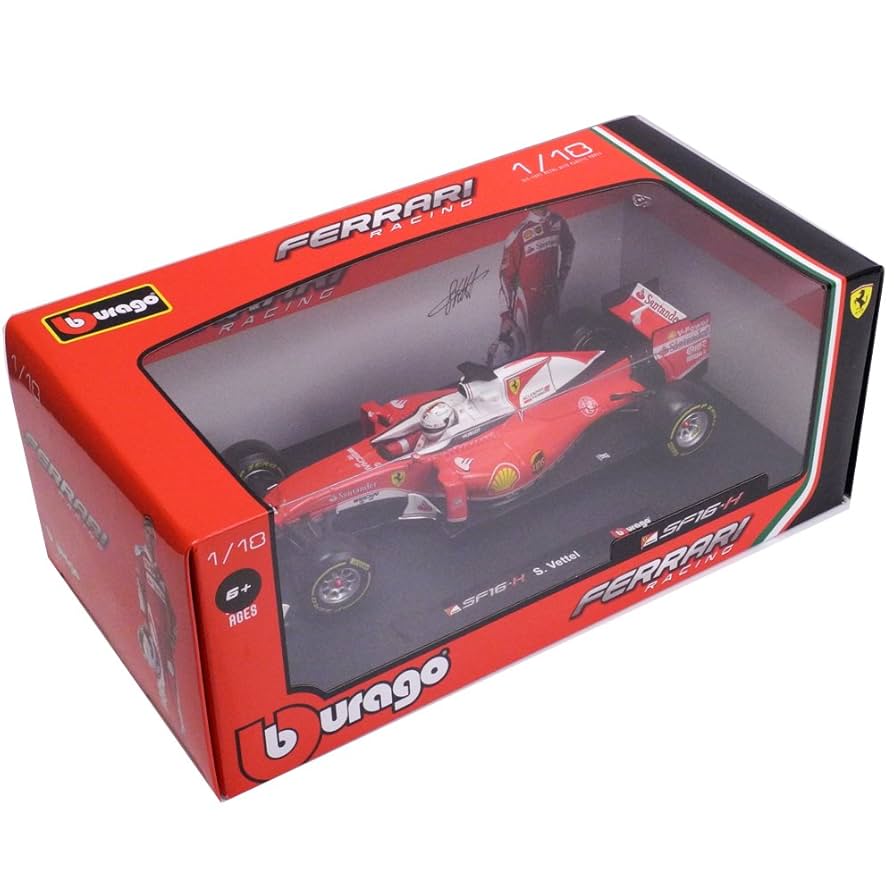 Bburago Ferrari SF16-H 1/18　ベッテル Ferrari SF16-H No. 7 Kimi Raikkonen 2016 Bburago 1/18 | eBay