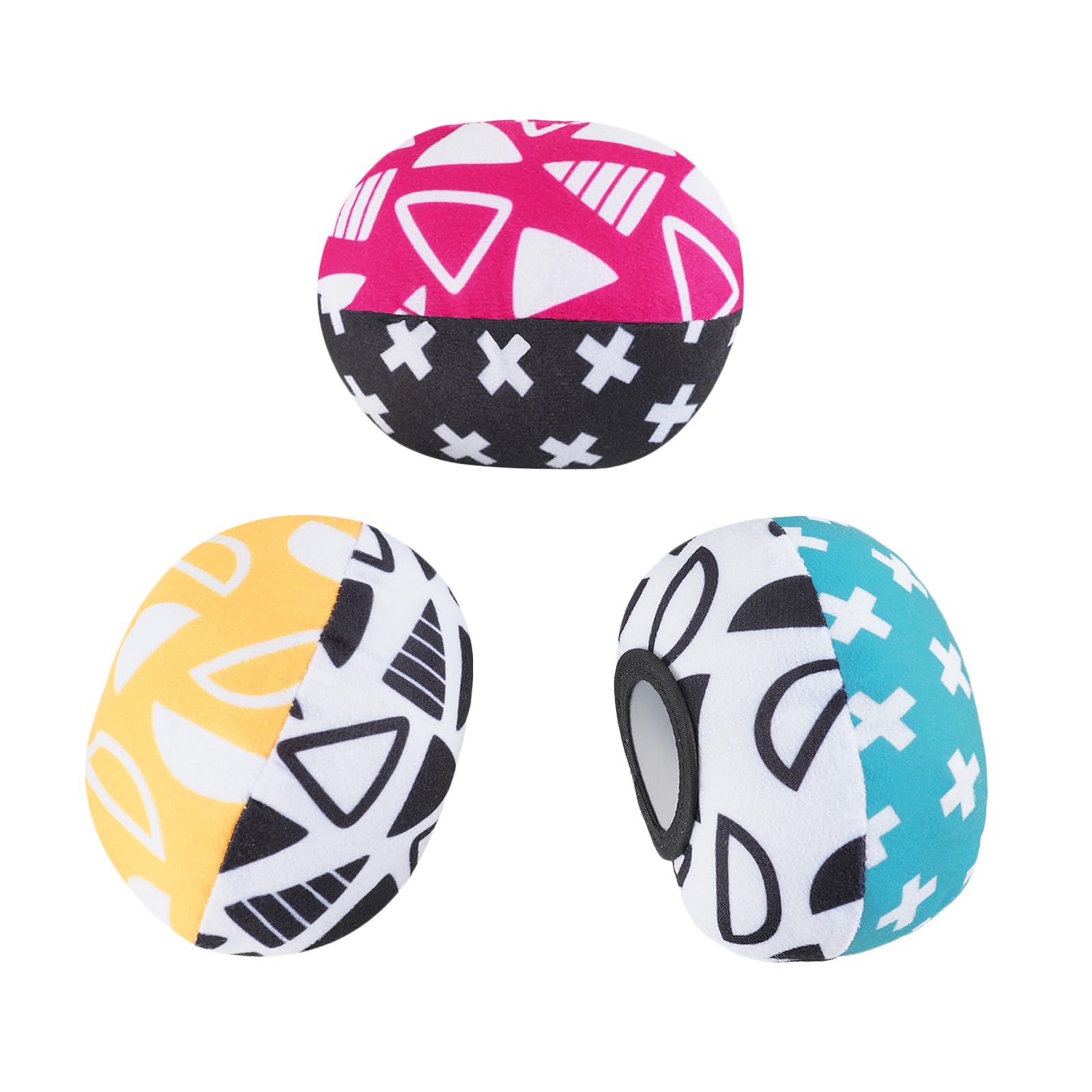 The Replacement Balls (for Mamaroo Swing) Offer More Interaction and Reversible Ball Options to Complement The Multi-Coloured with MamaRoo Cradle in a Set of 3 Balls ﻿