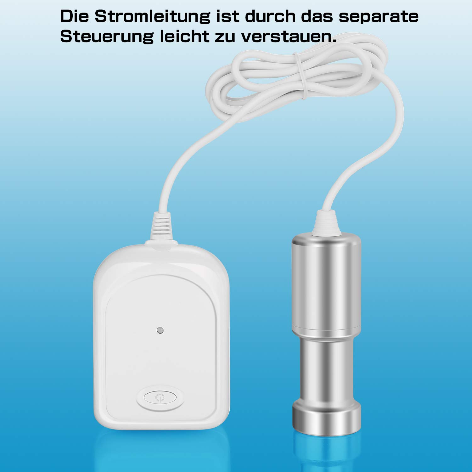 Tragbarer Ultraschallreiniger，BlumWay Mini Ultraschallreiniger, Starttyp und Sicherheitsvorrichtung, ideal für Gemüse und Obst, Schmuck, Gläser, Spielzeug und Kleidung usw.