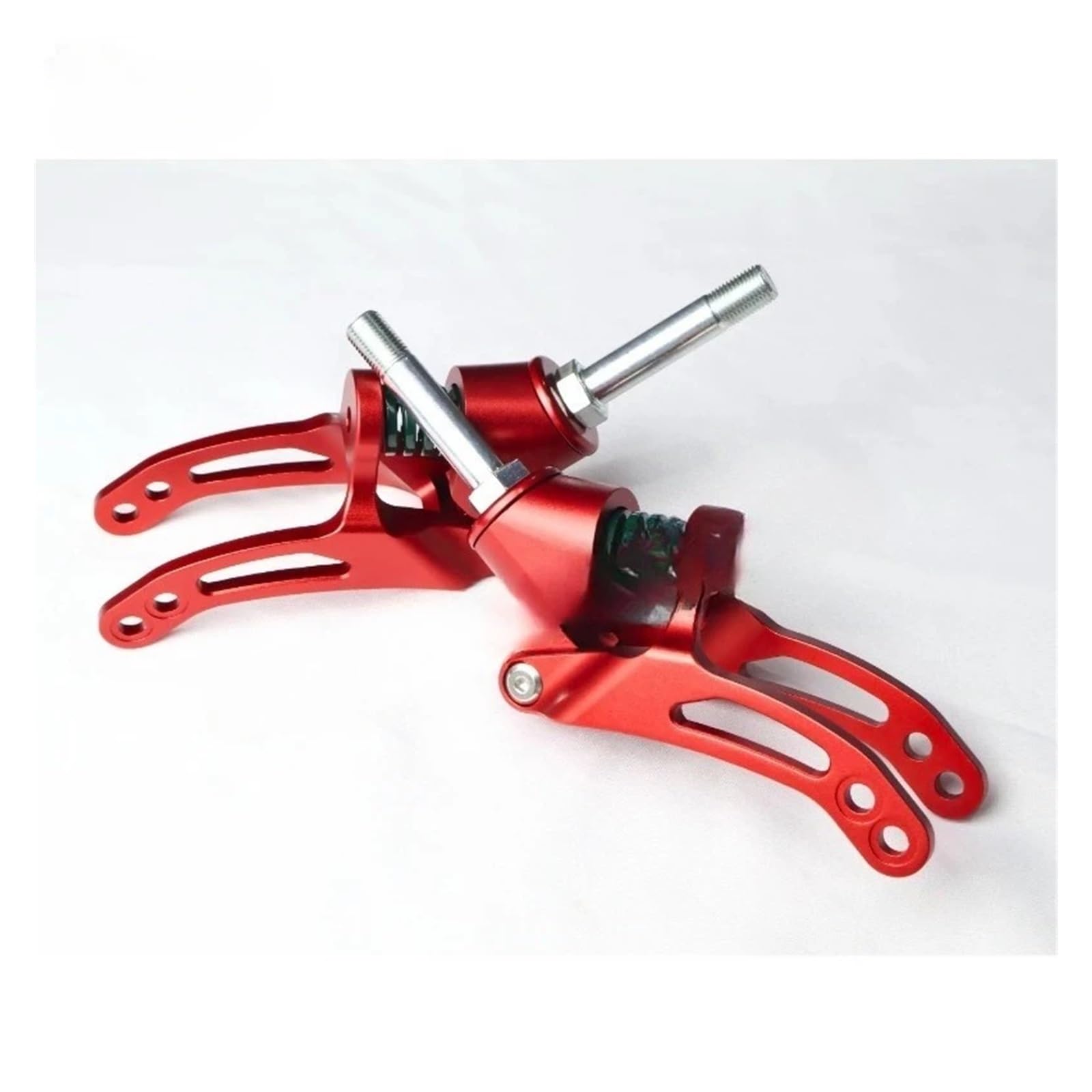 Accesorios for Sillas De Ruedas Silla De Ruedas Delantera | Rueda Horquilla Amortiguador Horquilla(Red)