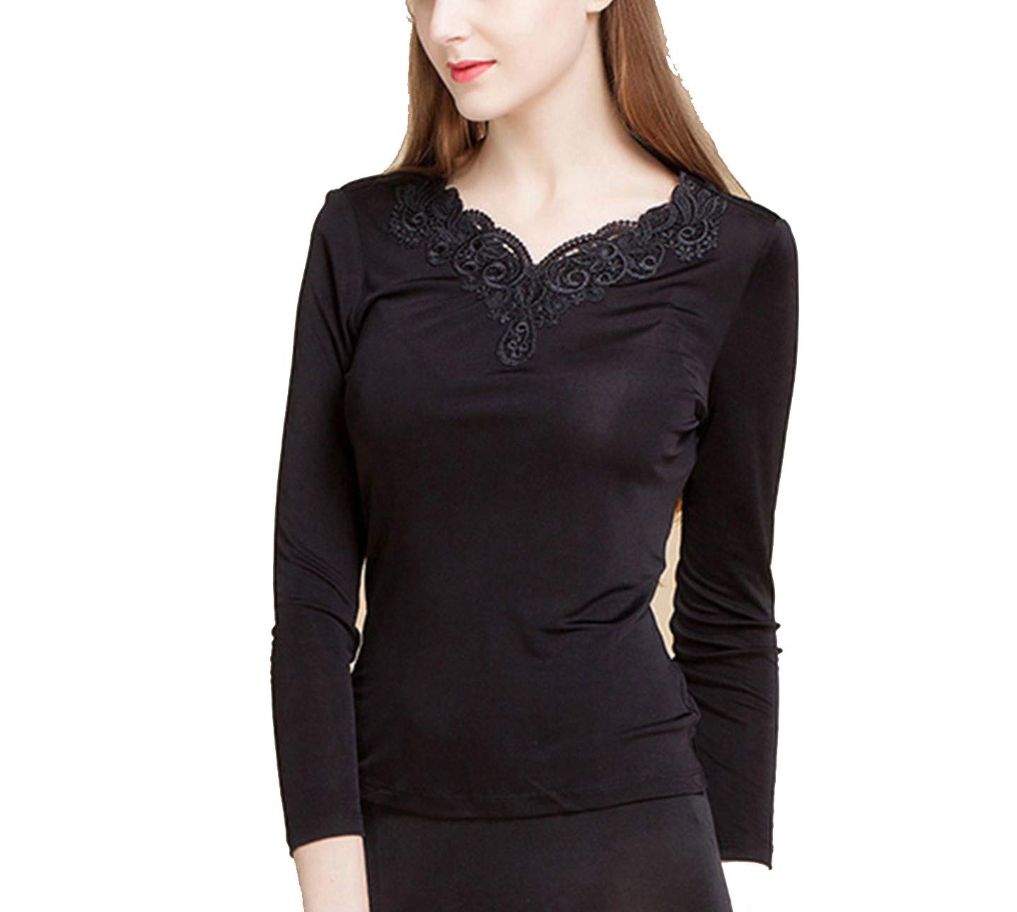 Silk Thermal Underwear Women Winter Quick Dry Anti Microbial Stretch Thermal Underwear Sets Female Warm