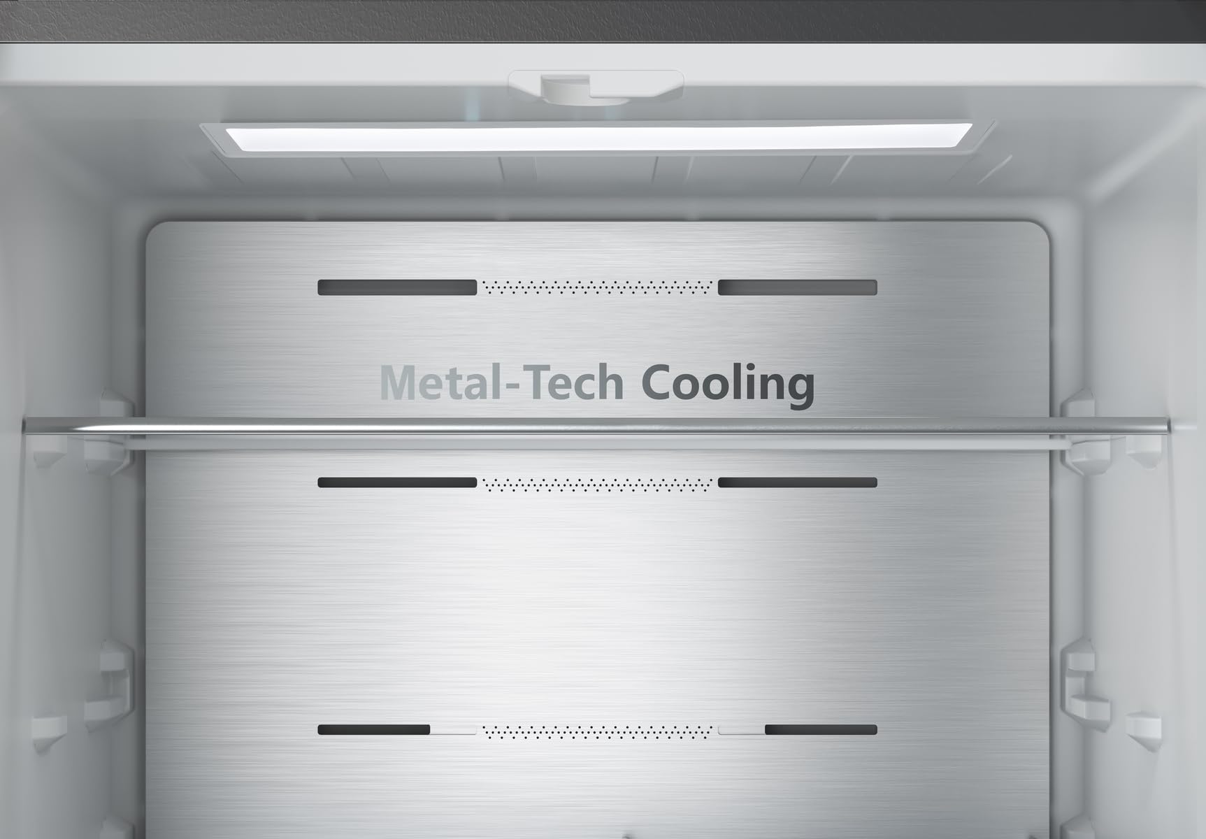 Hisense RF632N4WFE1 Frigorifero French Door, 485 Litri, Ridotta Profondità 70 Cm, Black, Metal cooling, Total No Frost, Classe Energetica E