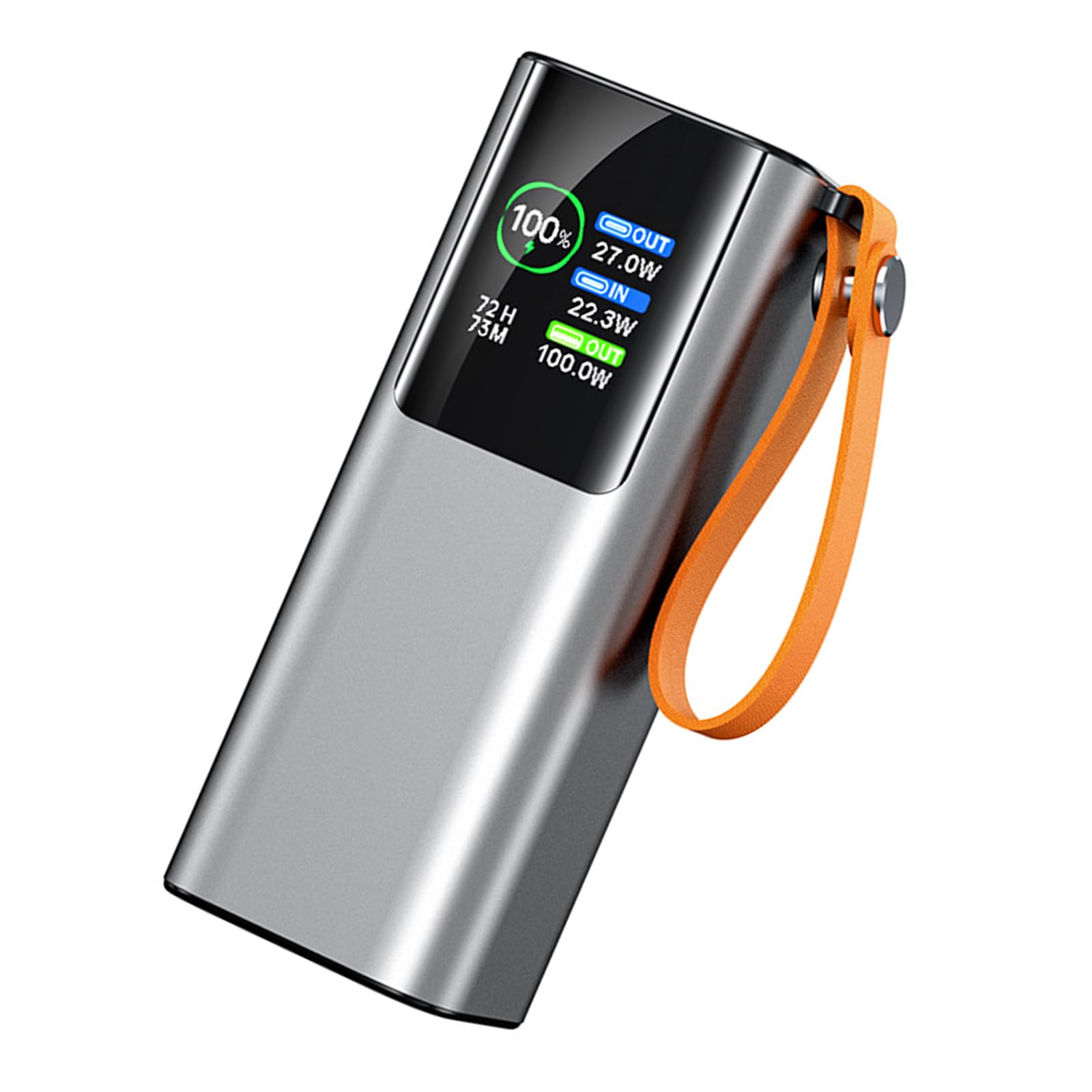 Fast PD100W Grande Capacité 20000mAh Power Backup avec Lumière LED Lumineuse pour Téléphones et Ordinateurs Portables Randonnée Camping Voyage Utilisation Chargeur Portable Résistant à l'eau
