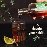 Vista 7 de Tequila Infusion Kit by Craftly Plant-Based Infusions for Cocktails Tequila Set for him Birthday Gift for Men & Women Spices & Bottle