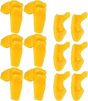 Vista 1 de Protector de máquina de neumáticos, 6 pares de insertos de plástico para cambiador de neumáticos, protector de borde de llanta de rueda para montar