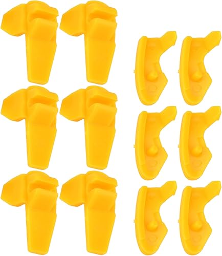 Mount Demount - Cabezales de pato, 6 pares de cabezales de pato de plástico para montaje en máquina, protectores de llantas, cabezal de desmontaje