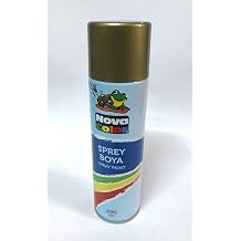 Nova Color Alt n Renk Sprey Boya, 200 ml, Metal ve Ah ap Y zeyler  in