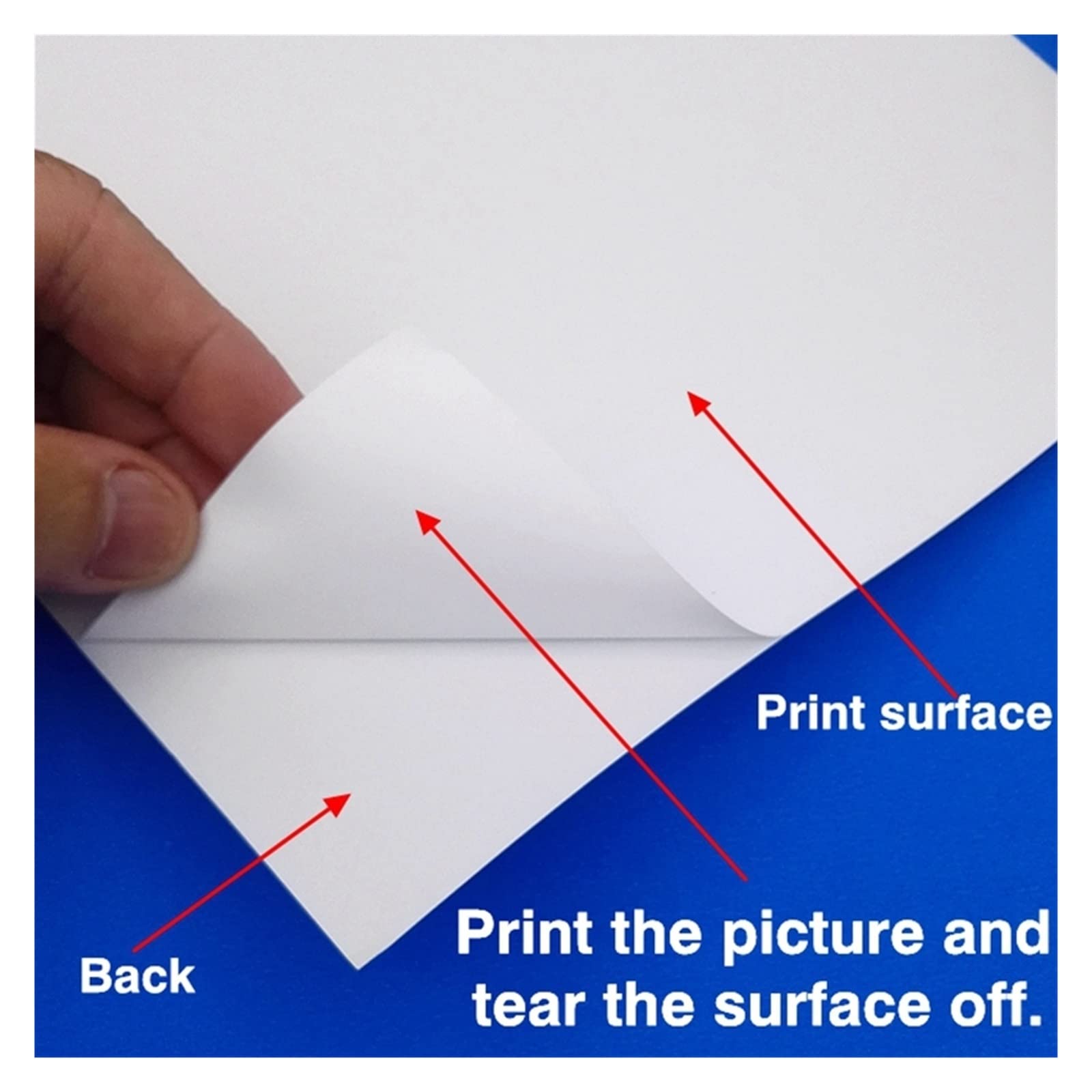 A4-Inkjet-Druckeisen, DIY, übertragene Farbe, Baumwollpapier, schwarzes T-Shirt, Wärmeübertragungspapier, Dunkles Stoffpapier Lucky (Color : 20 Sheets)