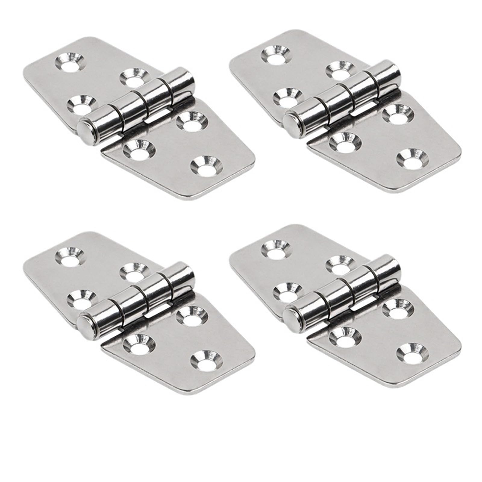 Hinges Marine Grade 316 Stainless Steel Hinge Boat Window Hinges Marine Hardware 76 * 38mm 4Pcs