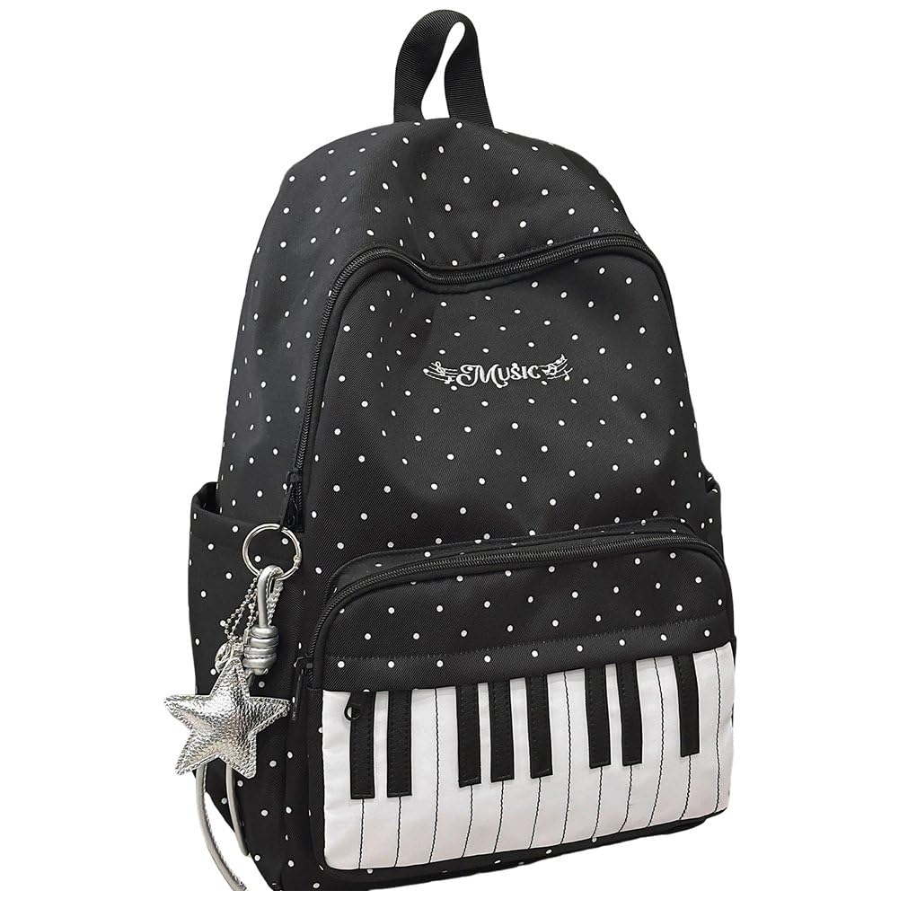 Mochila de piano de gran capacidad que evita el desorden diario